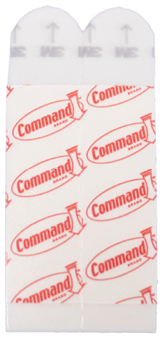 2x Command adhesive strips