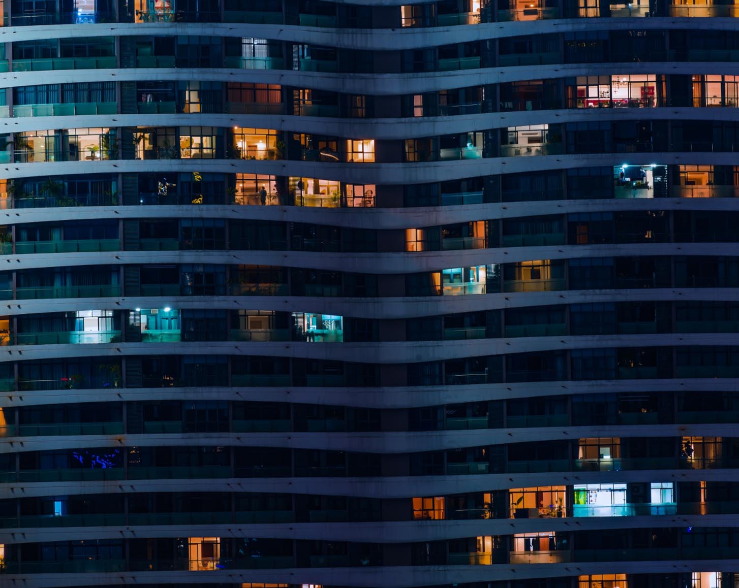 An apartment building