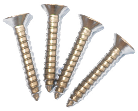4x mounting bracket screws
