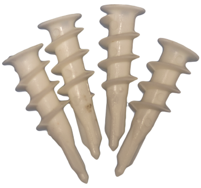 4x hollow wall anchor screws